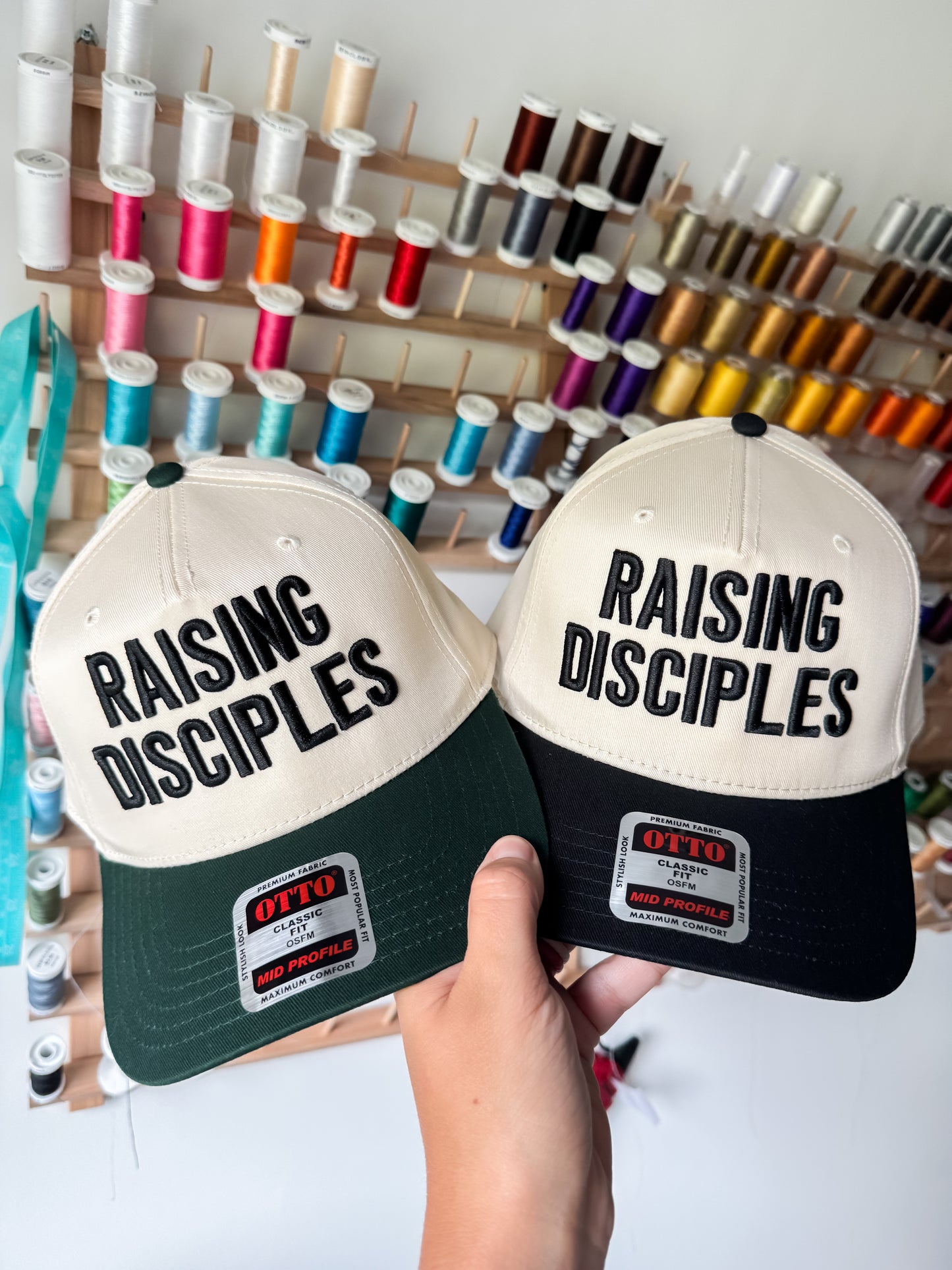 Raising Disciples 3D Puff Embroidered Hat