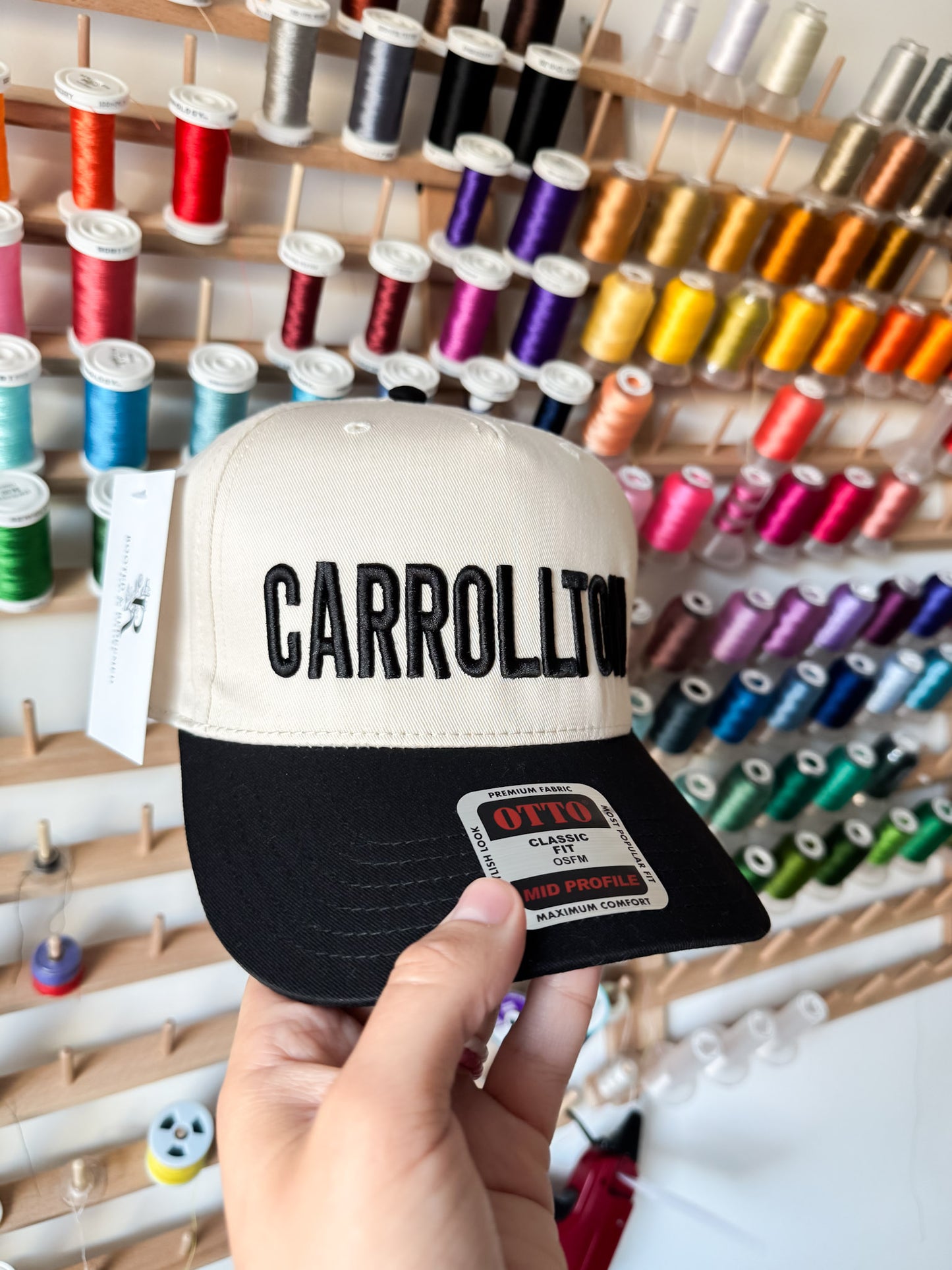 Carrollton 3D Puff Embroidered Hat