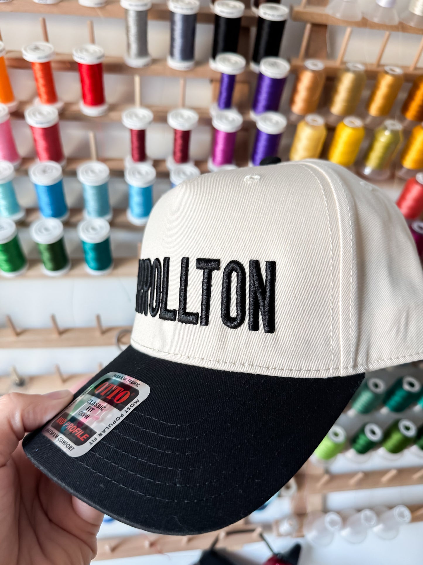 Carrollton 3D Puff Embroidered Hat