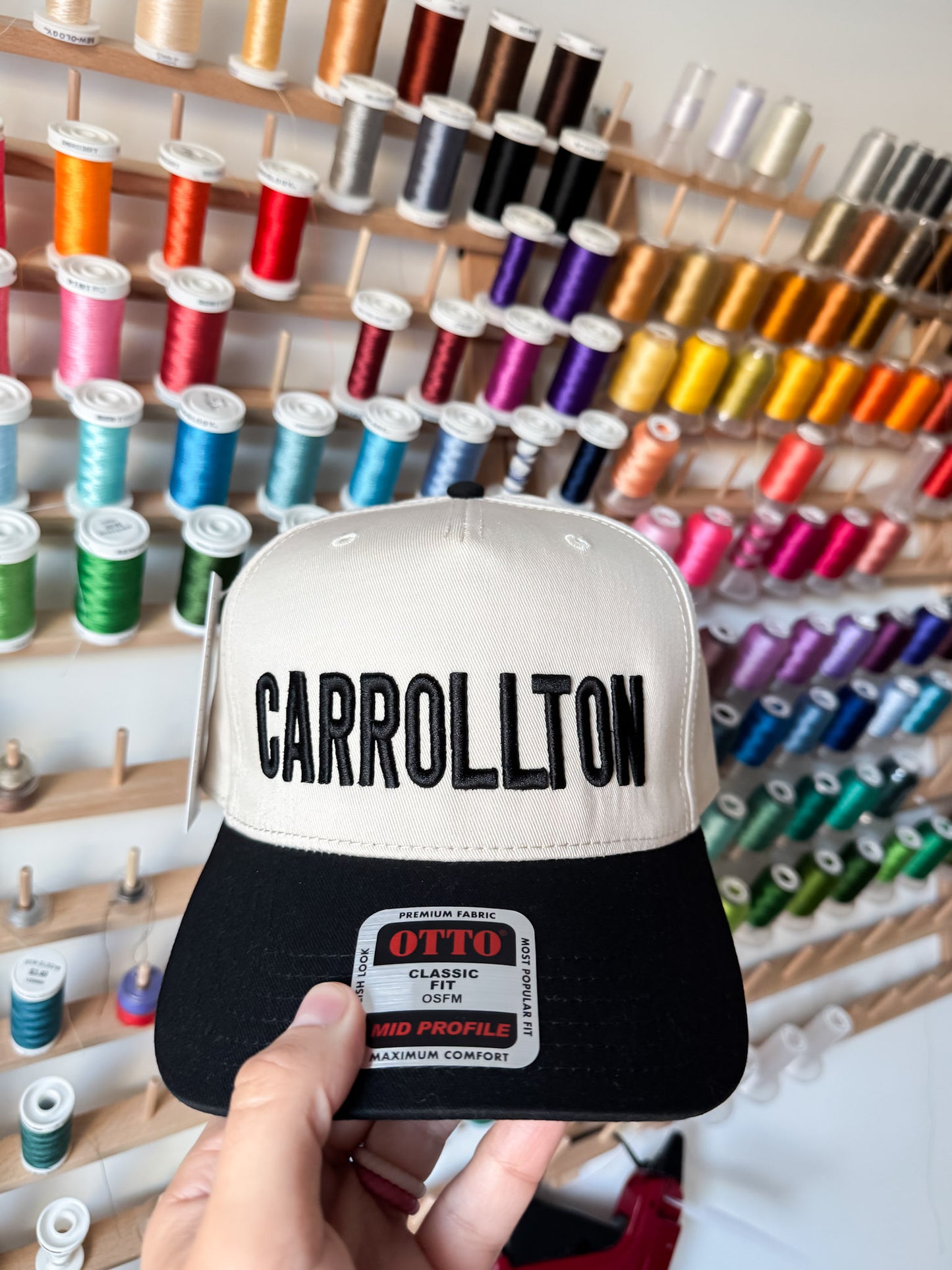 Carrollton 3D Puff Embroidered Hat