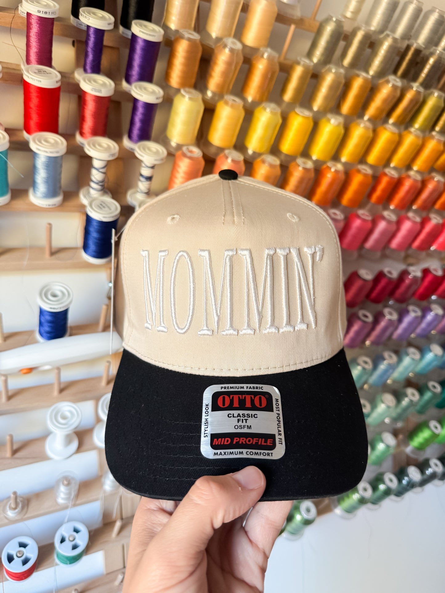 MOMMIN’ 3D Puff Embroidered Hat