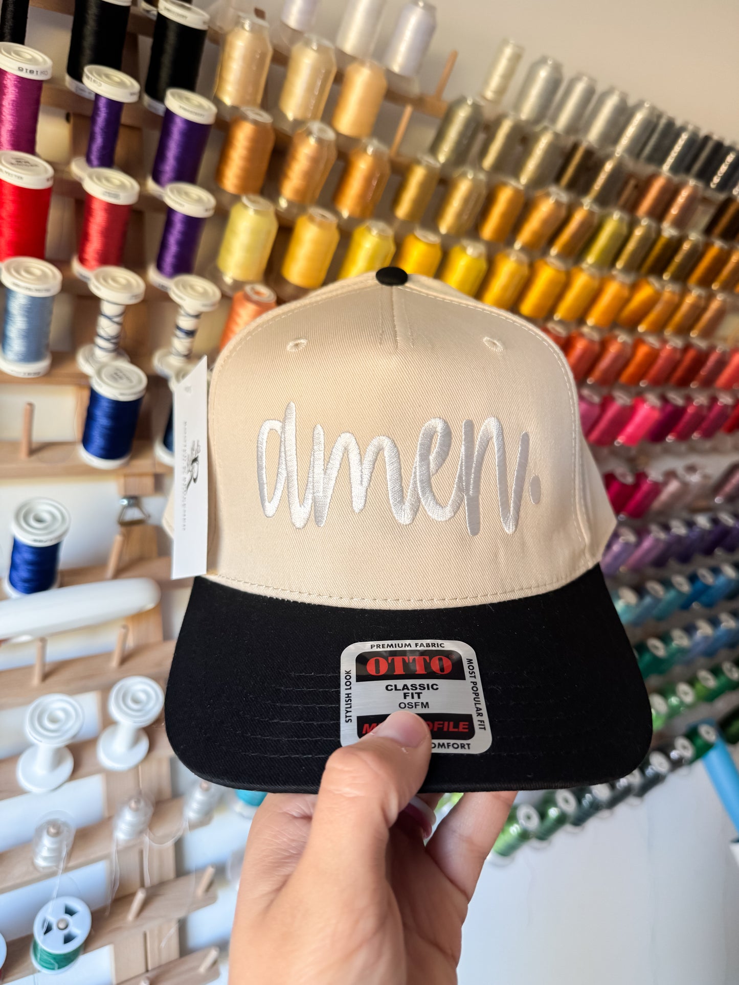 Amen Embroidered Hat