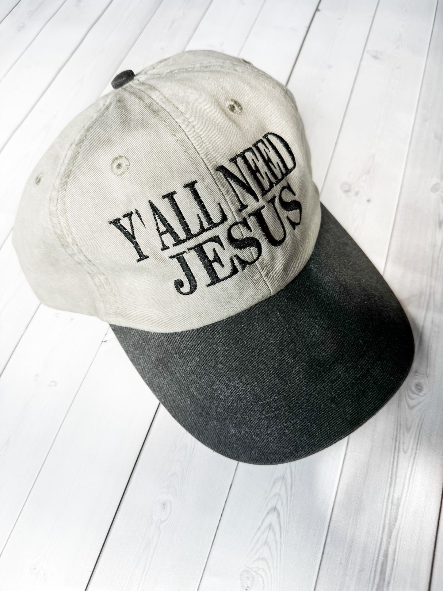 Y’all Need Jesus 100% Cotton Twill “Dad Hat”