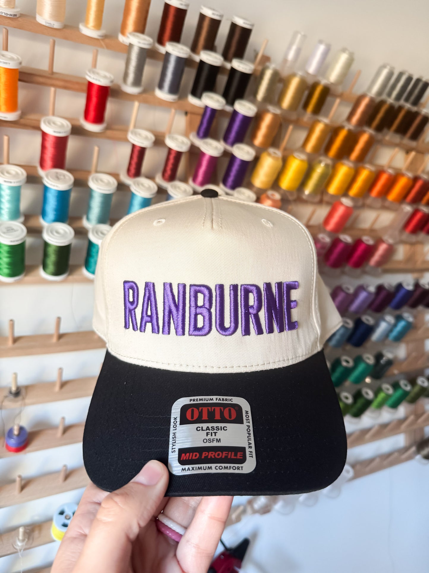 Ranburne 3D Puff Embroidered Hat