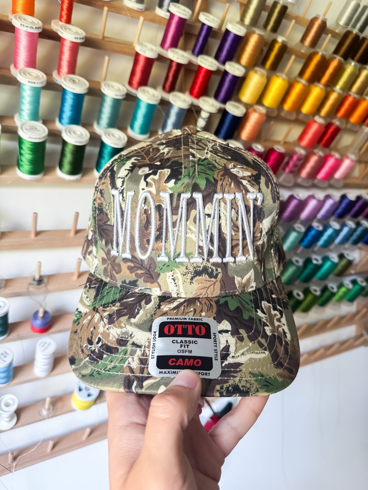 MOMMIN’ 3D Puff Embroidered Hat