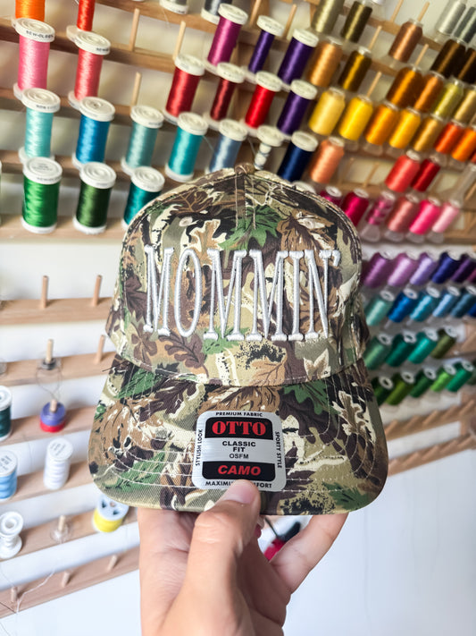 MOMMIN’ 3D Puff Embroidered Hat