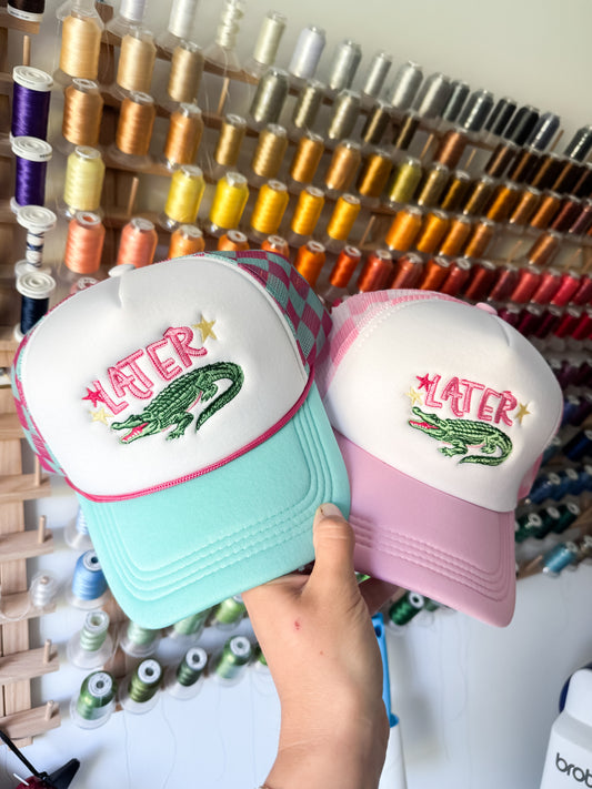 Later Gator Embroidered Hat