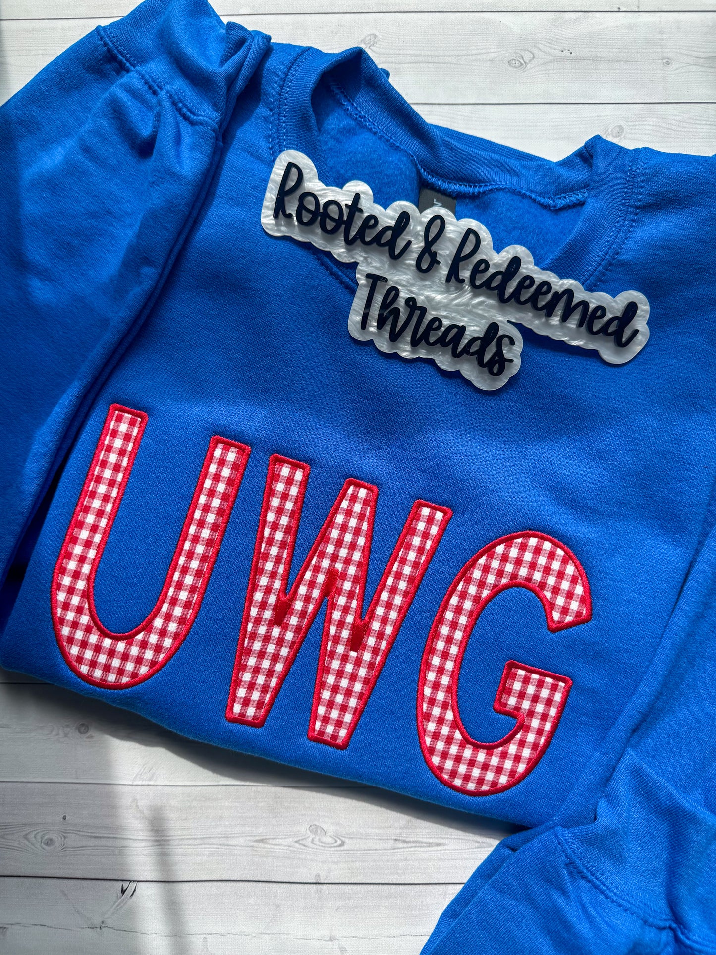 UWG Applique Embroidered Sweatshirt