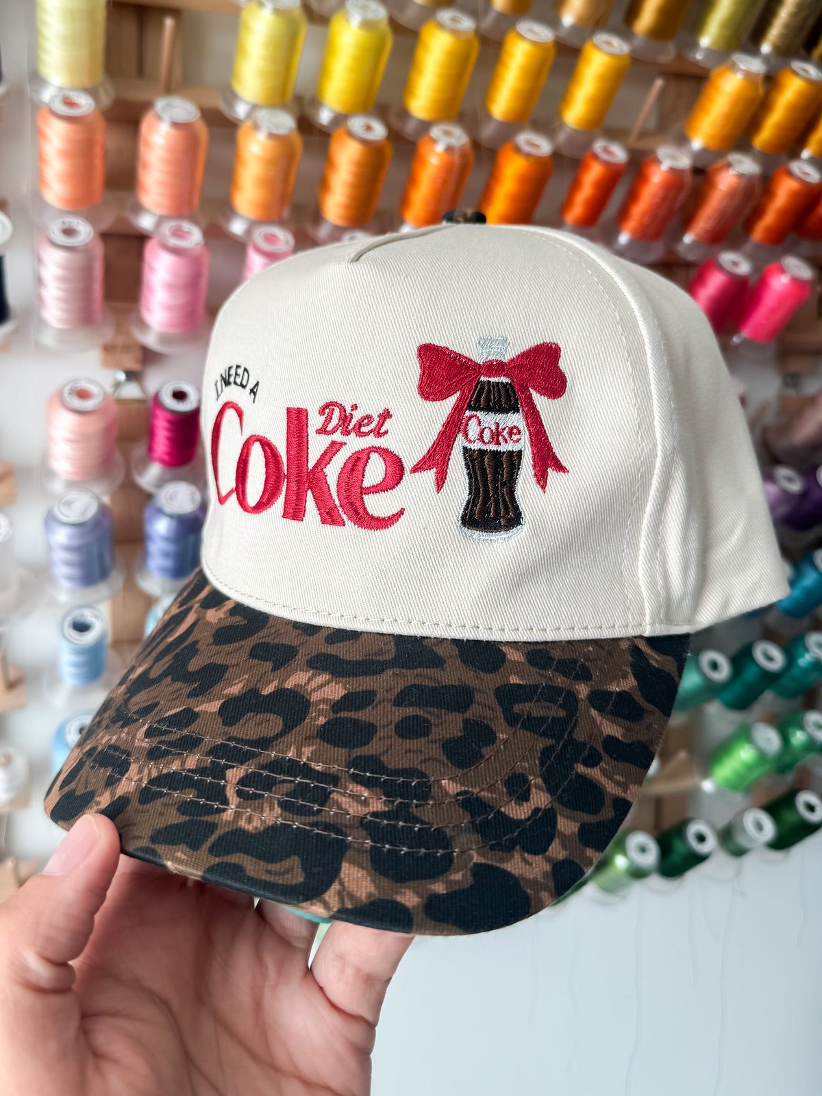 I Need a Diet Coke Embroidered Hat