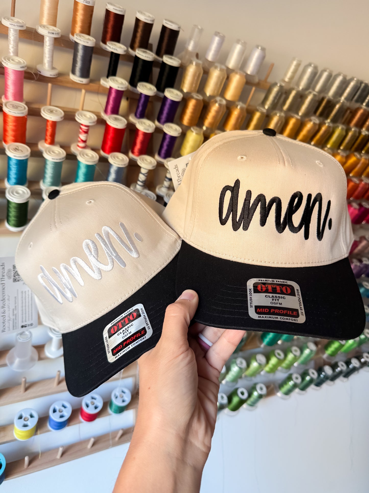 Amen Embroidered Hat
