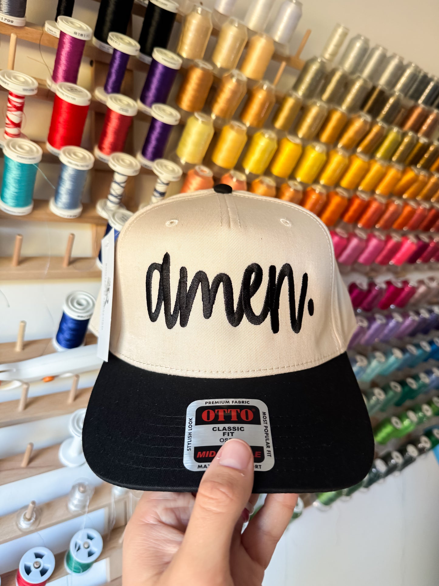 Amen Embroidered Hat